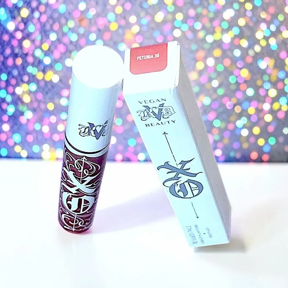 KVD Vegan Beauty XO Lip Gloss Petunia 30 0.091 oz New in box